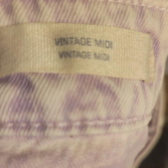 Universal Thread Purple Vintage Midi Shorts Size 8 29 - Picture 2 of 5